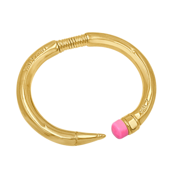 Pulsera "Lápiz" ORO / Rosa