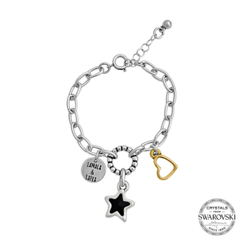 Pulsera "Brave Heart" Plata