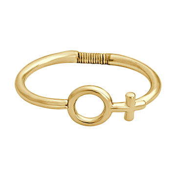 Pulsera muelle "Venus" Oro