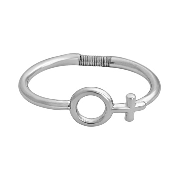 Pulsera muelle "Venus" Plata