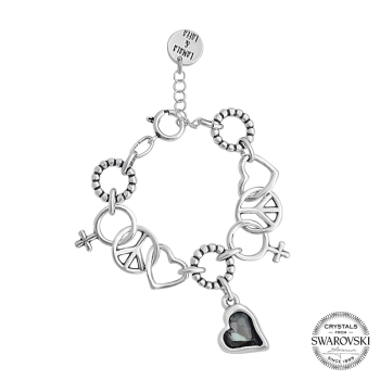 Pulsera "Just Love" Plata