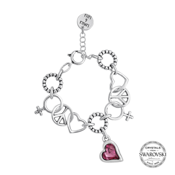 Pulsera "Just Love" Plata