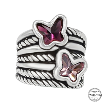 Anillo  "let´s fly" Plata /...