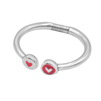 Pulsera "LOVE" PLATA / ROSA...